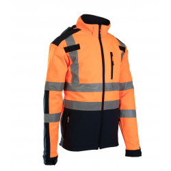 SOFTSHELL Z PASAMI ODBLASK....