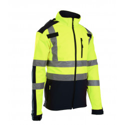 SOFTSHELL Z PASAMI ODBLASK....